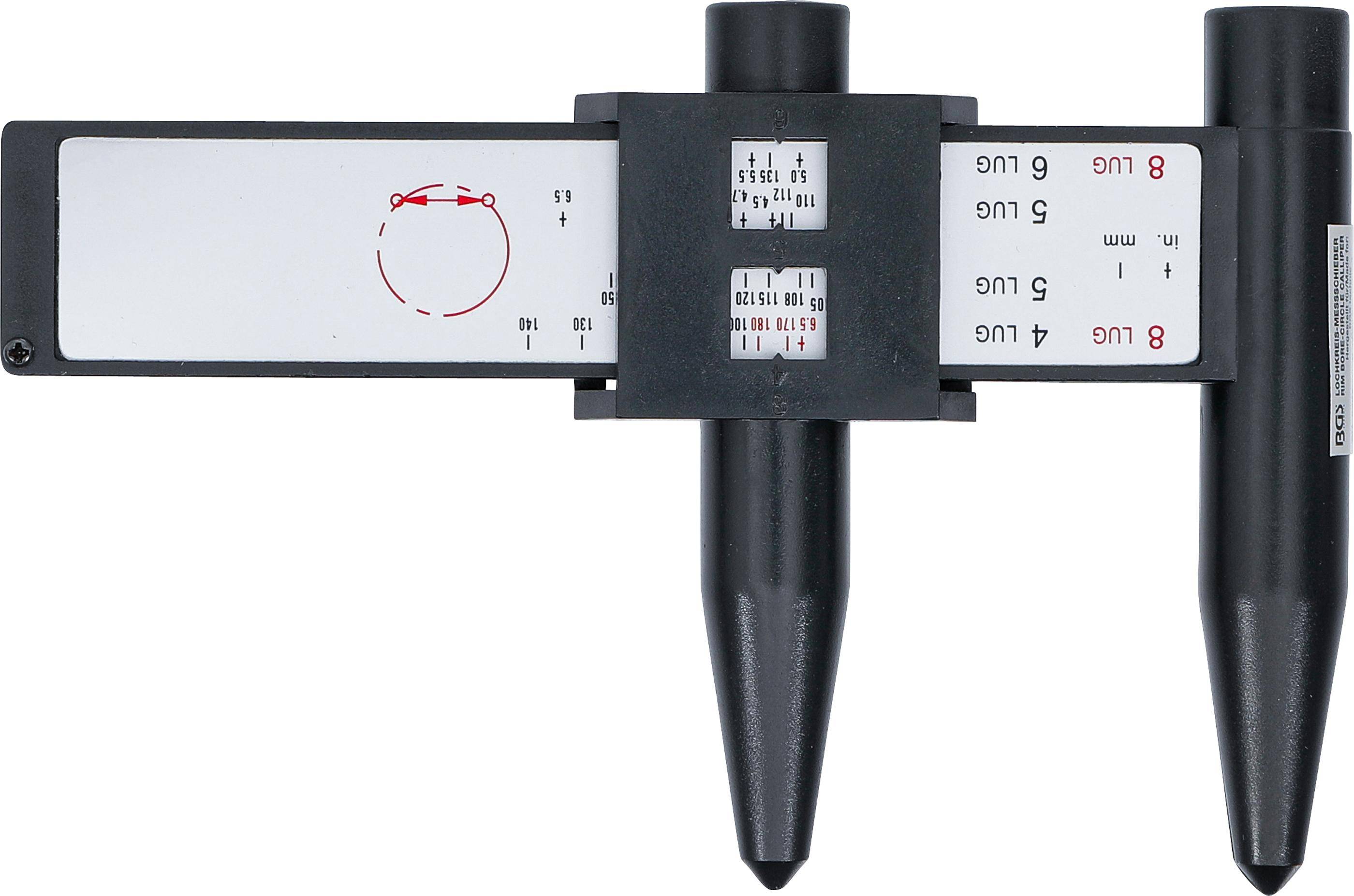 BGS technic Lochkreis-Messschieber