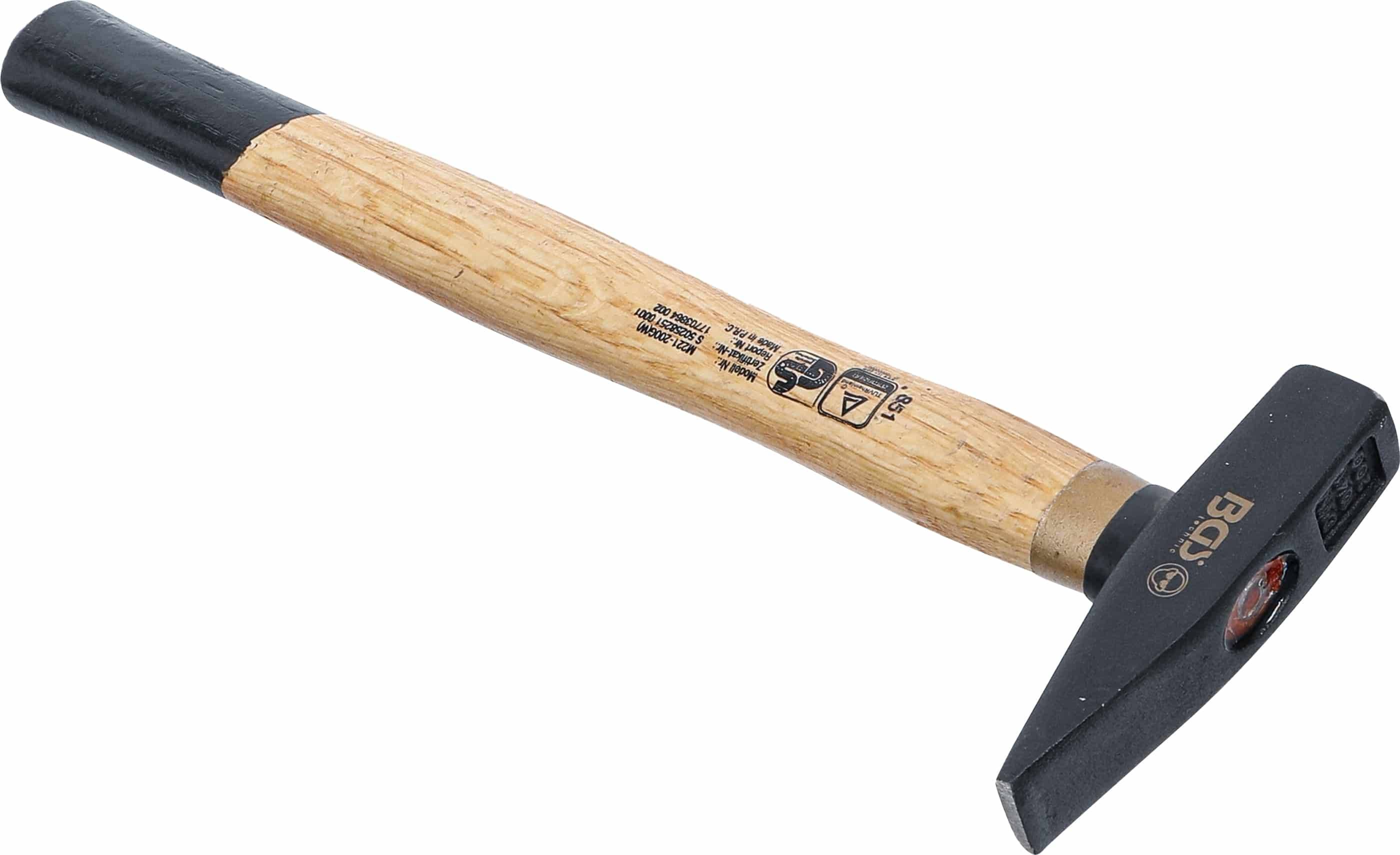 BGS TECHNIC Schlosserhammer, 851, DIN 1041, 200 g