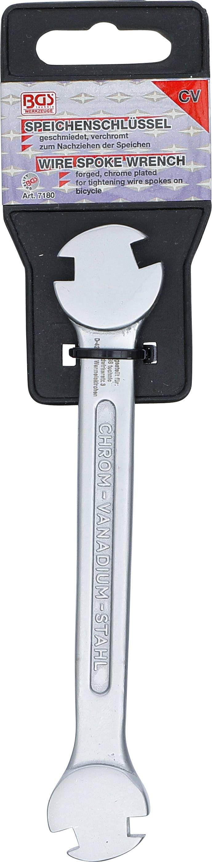 BGS TECHNIC Speichen-Spannschlüssel, 7180
