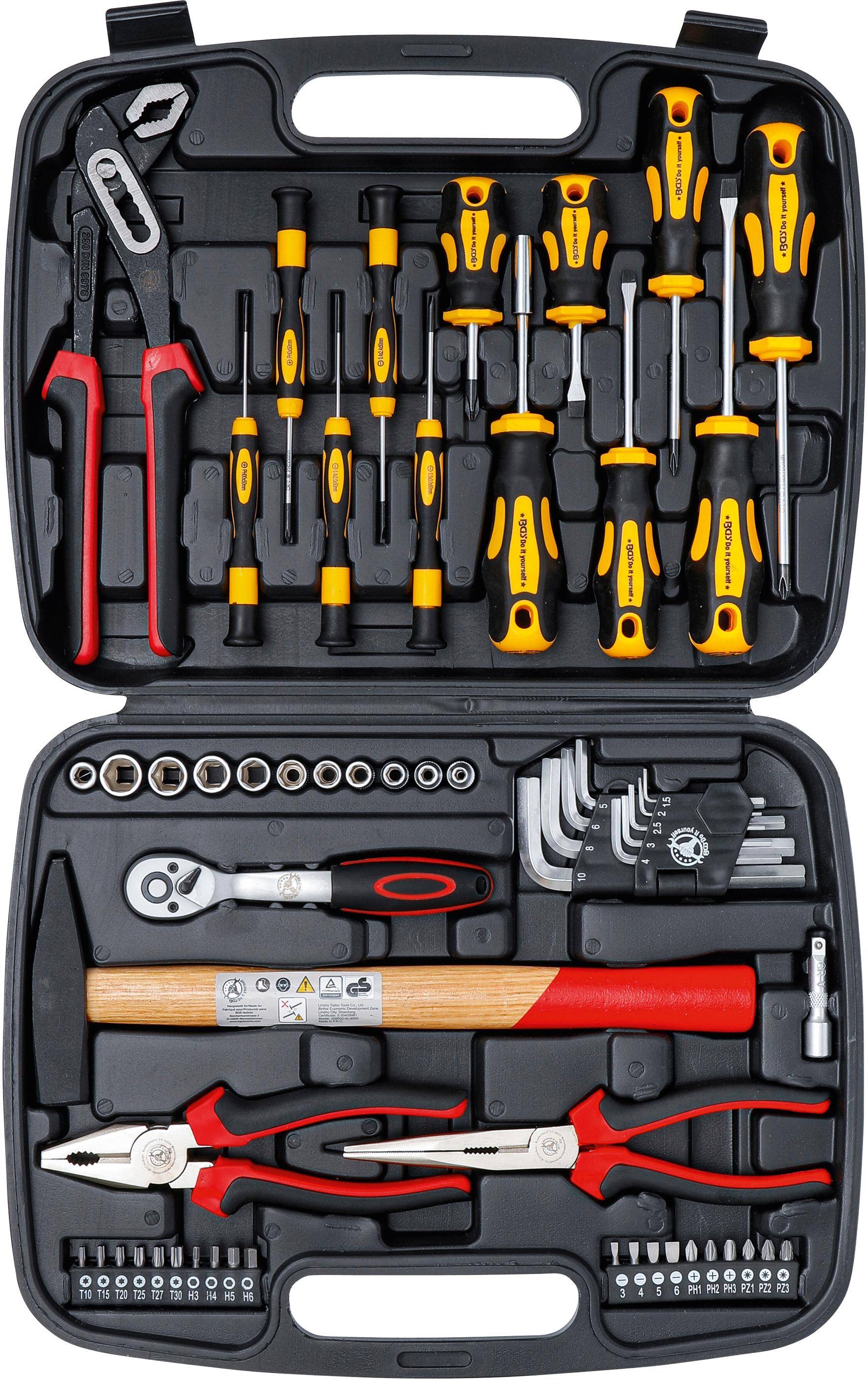 BGS technic Werkzeugkoffer | 58-tlg.