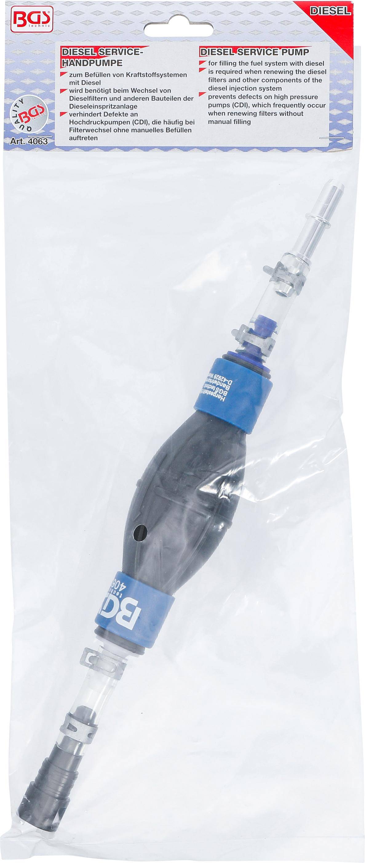 BGS technic Diesel-Service-Füllpumpe