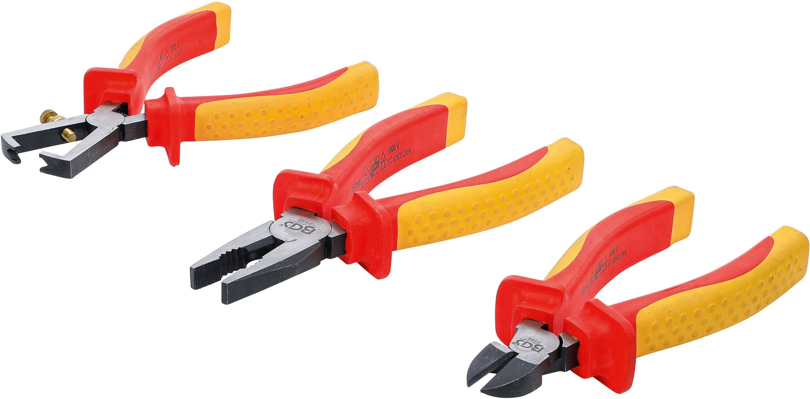 BGS technic VDE-Zangen-Satz | 3-tlg.