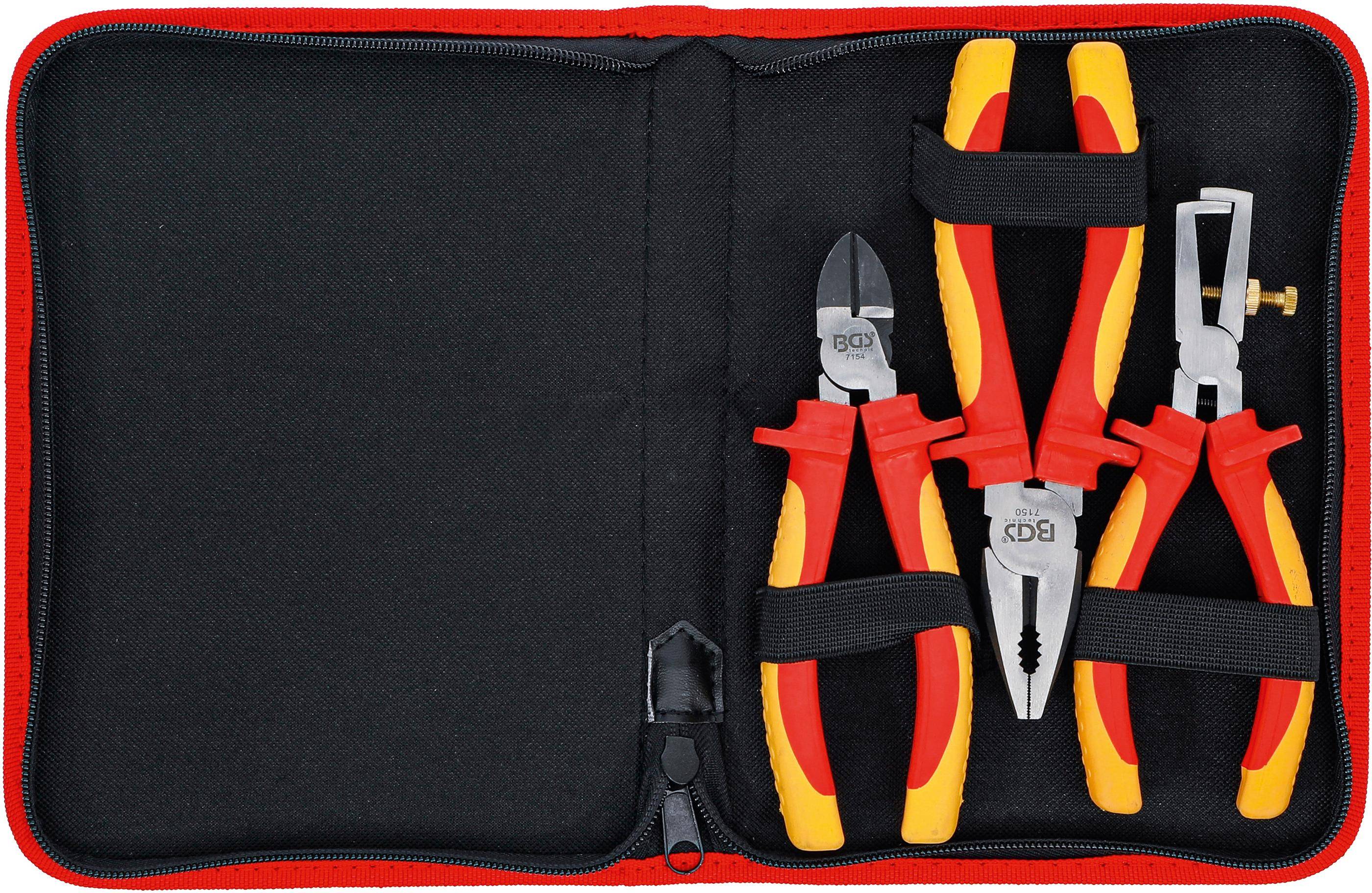 BGS technic VDE-Zangen-Satz | 3-tlg.