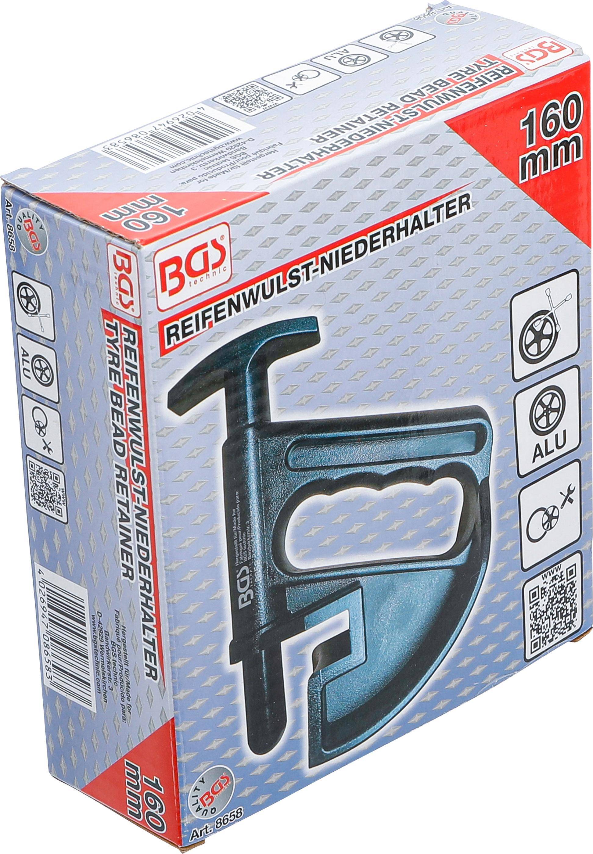 BGS Reifenwulst-Niederhalter