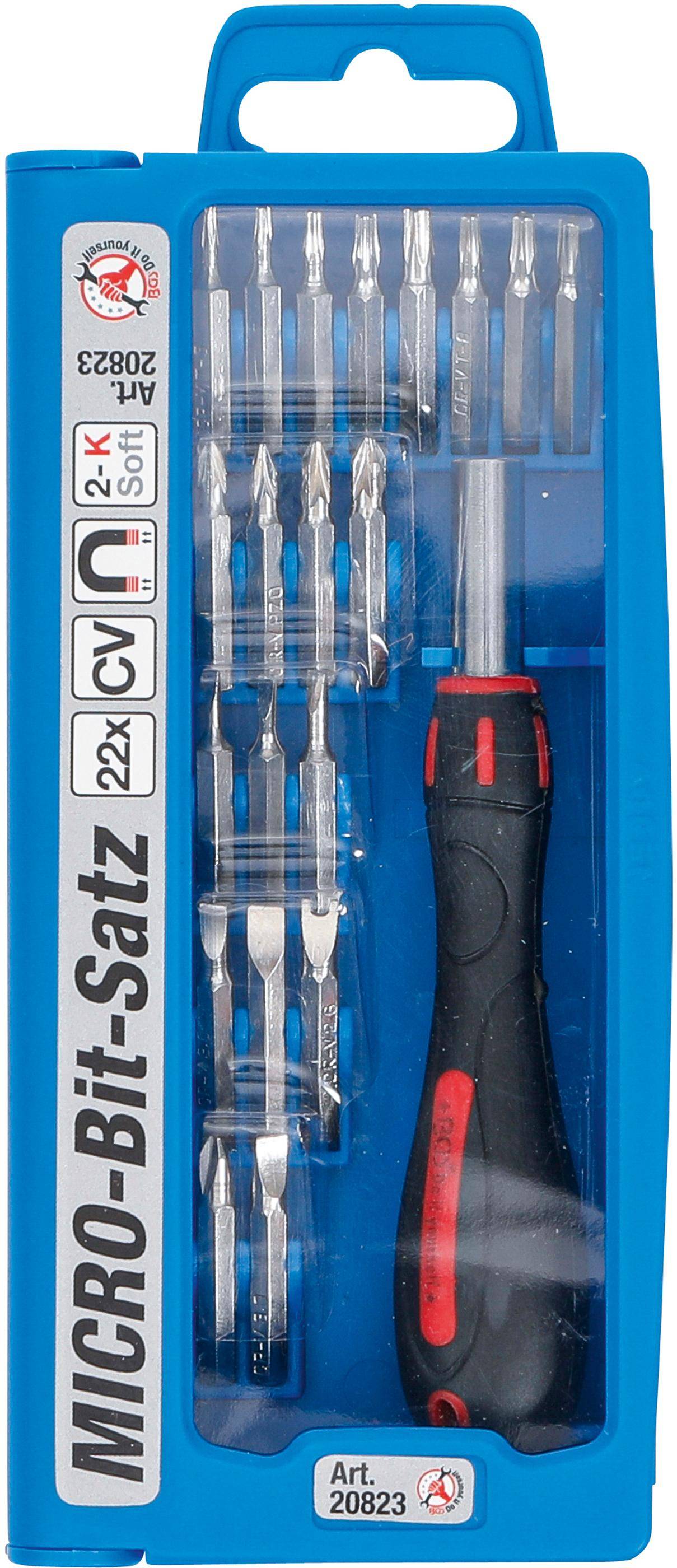 BGS technic MICRO-Bit-Satz | 22-tlg.