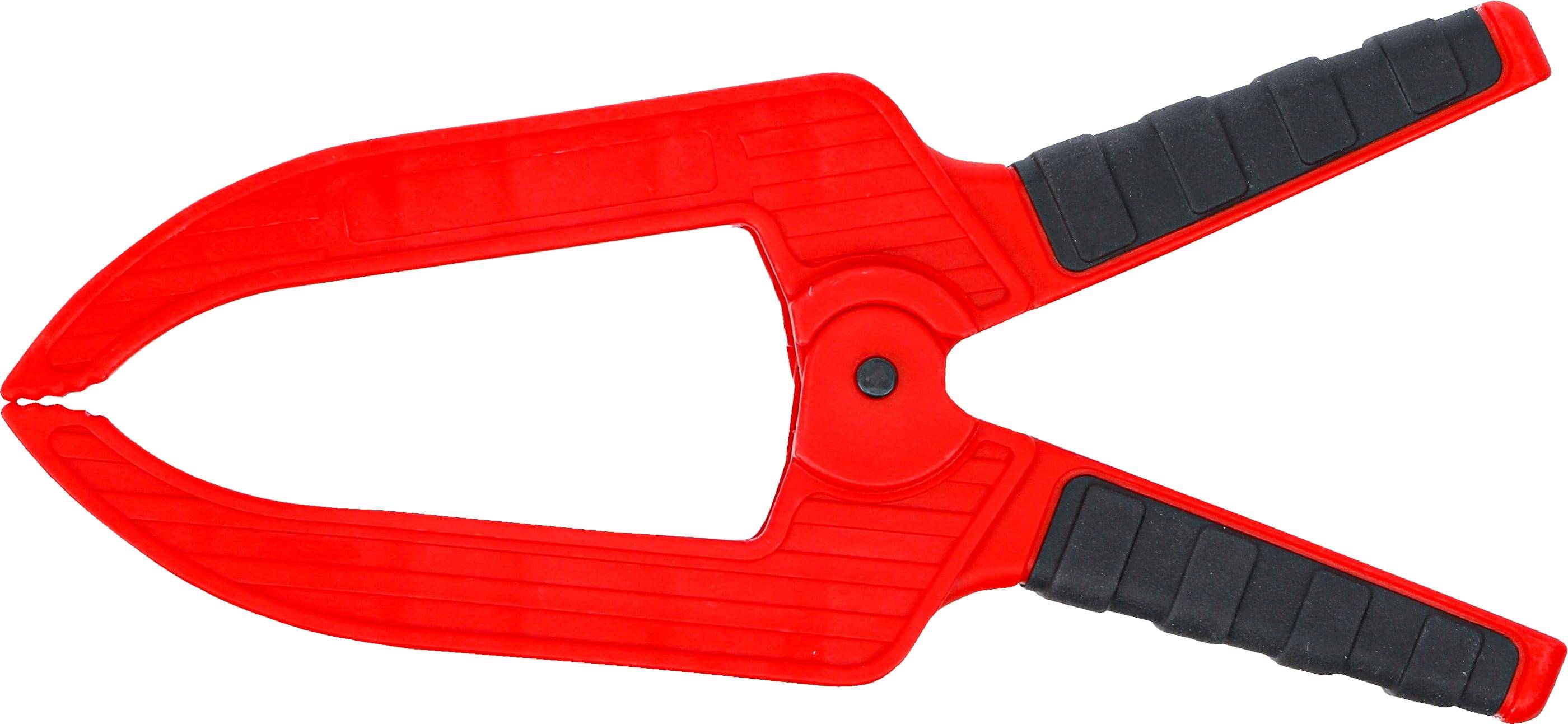 BGS TECHNIC Spitz-Leimzwinge 59835, 225 mm, rot/schwarz