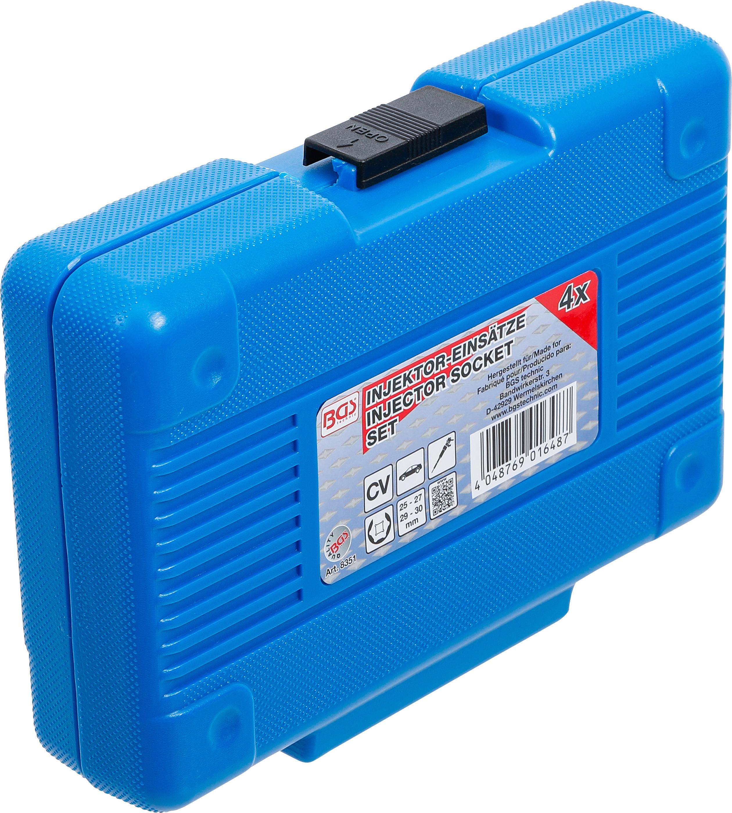 BGS technic Injektor-Einsätze | 4-tlg.
