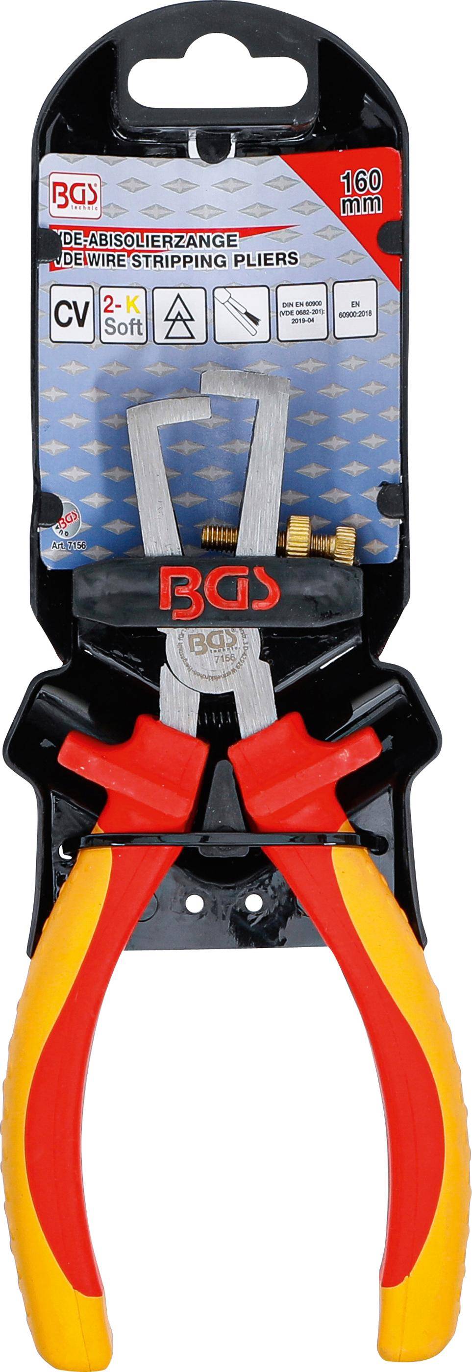 BGS VDE-Abisolierzange | 160 mm