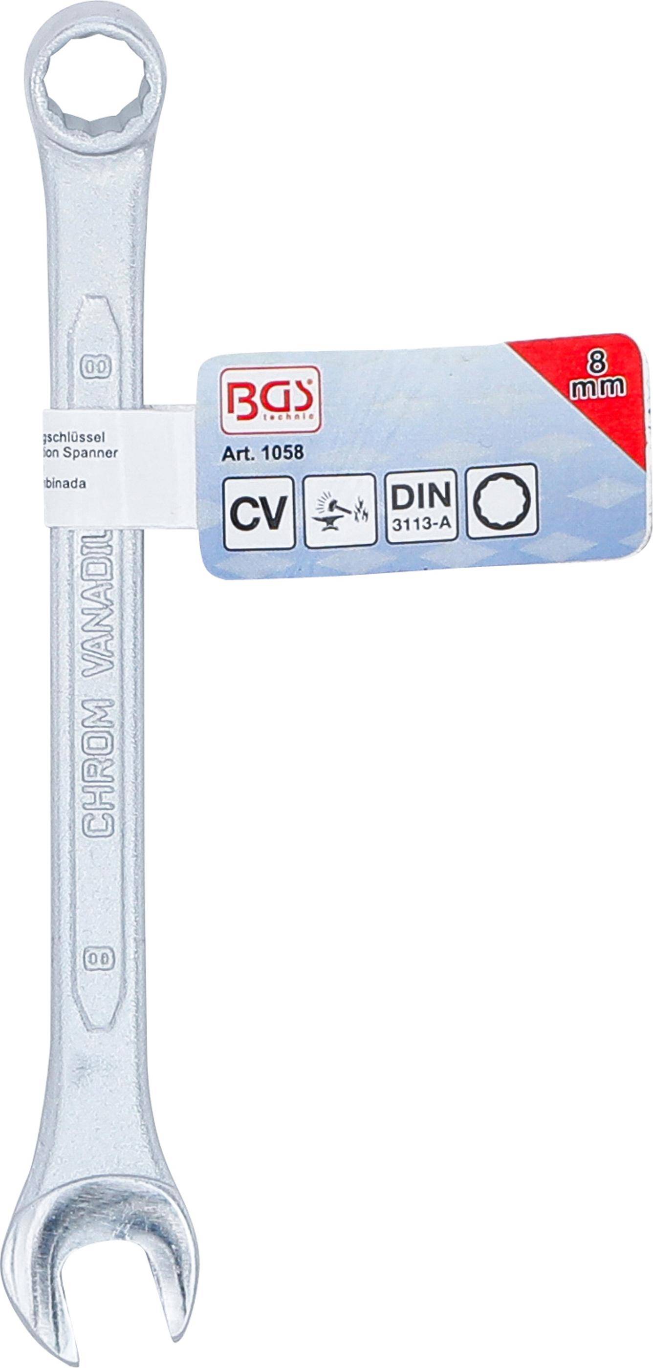 BGS Maul-Ringschlssel | SW 8 mm