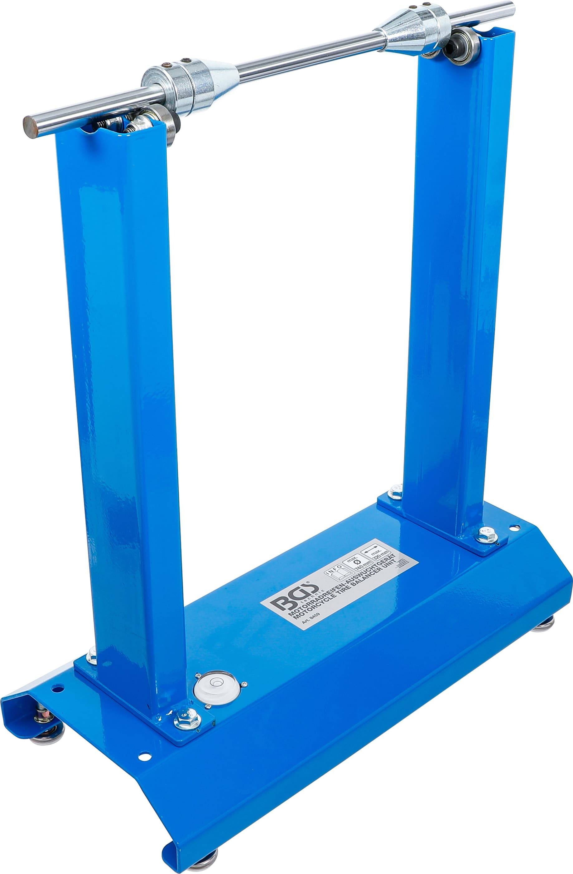BGS TECHNIC Motorradreifen-Auswuchtgerät, 8459