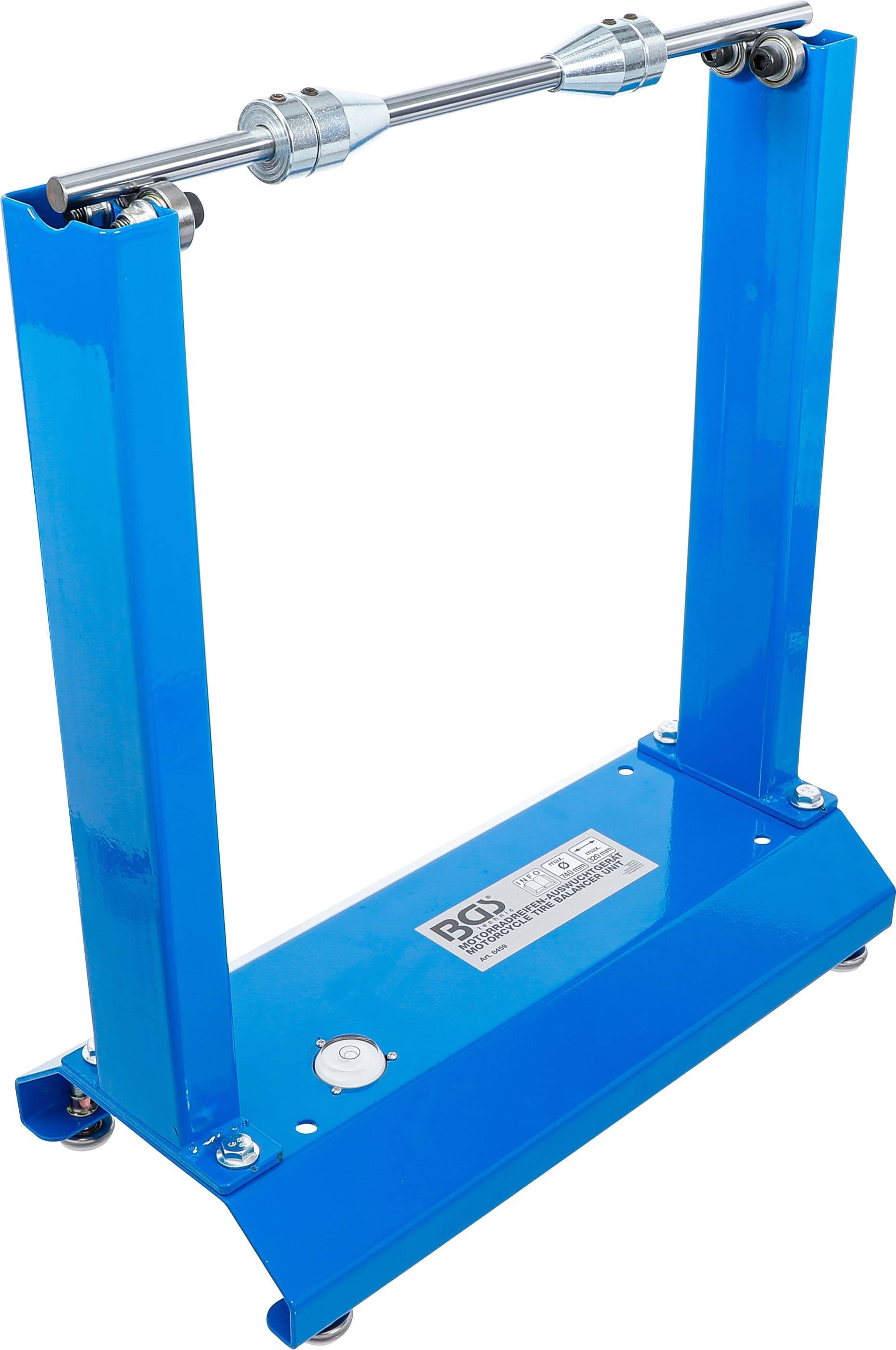 BGS TECHNIC Motorradreifen-Auswuchtgerät, 8459
