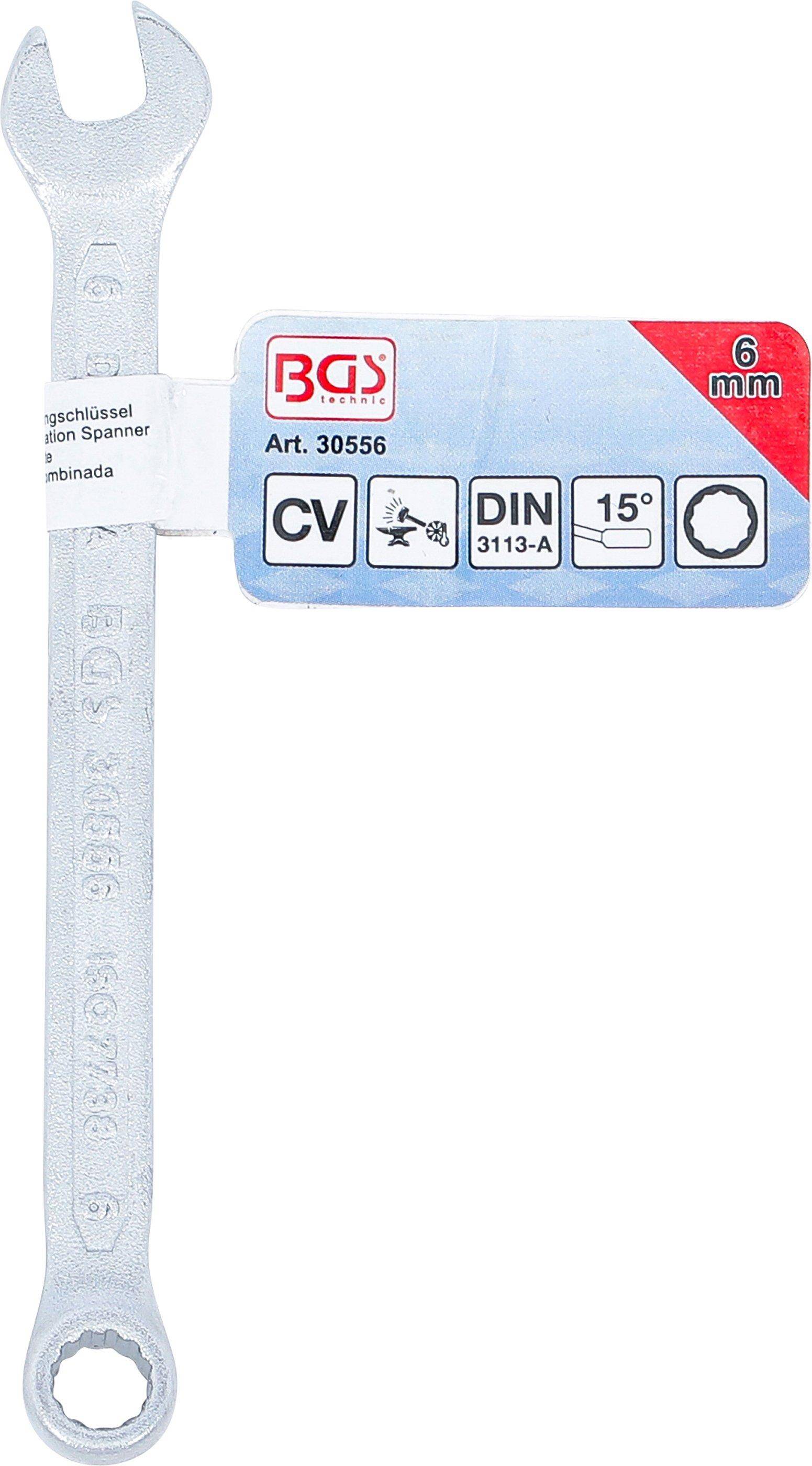 BGS Maul-Ringschlüssel | SW 6 mm