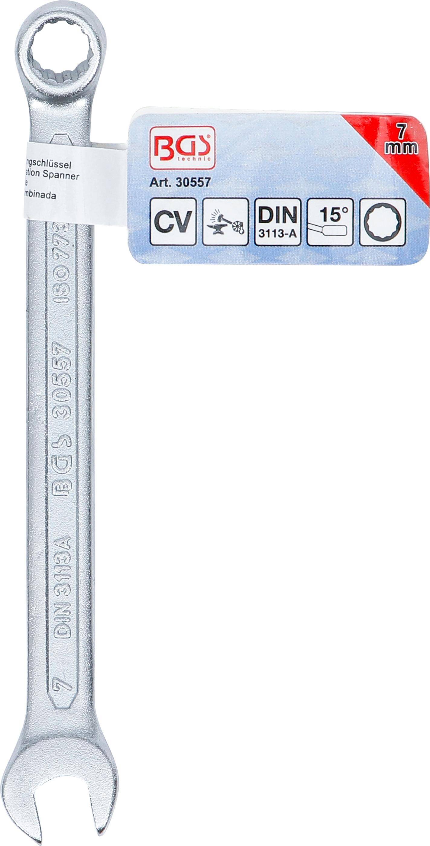 BGS technic Maul-Ringschlssel | SW 7 mm