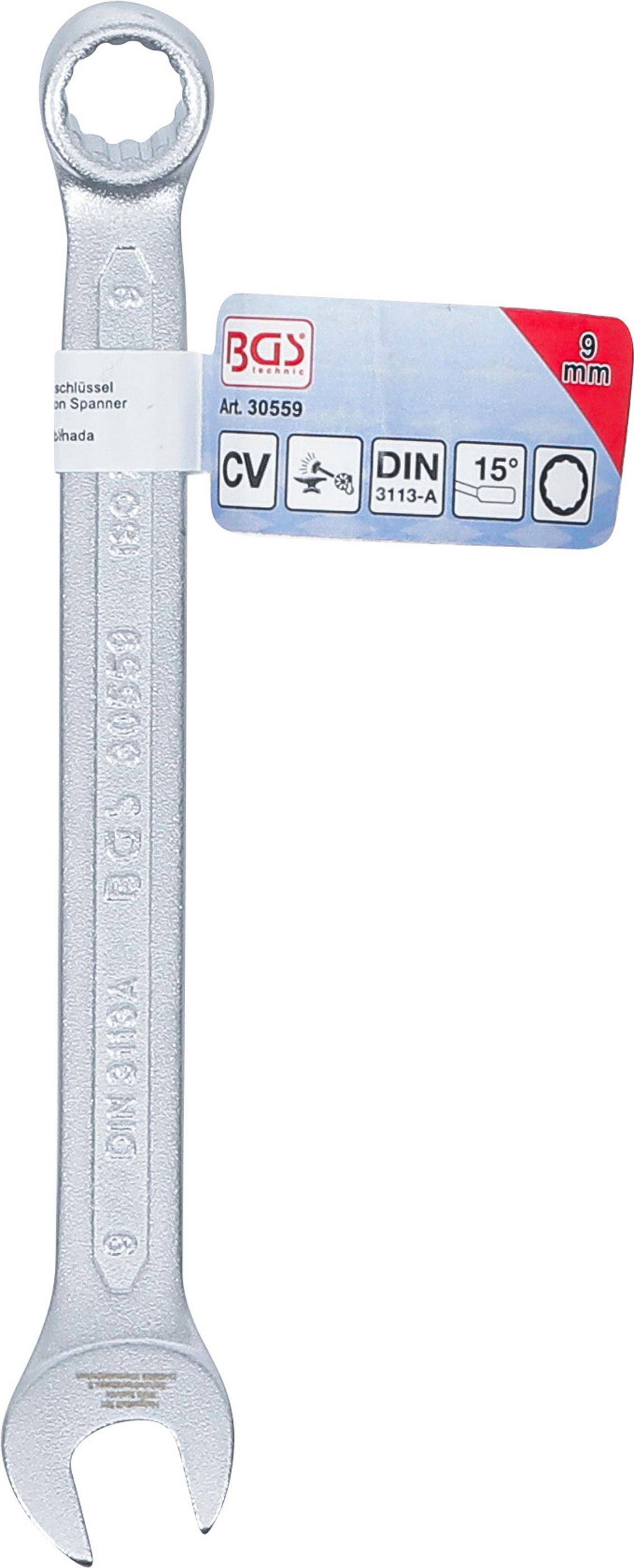 BGS Maul-Ringschlüssel | SW 9 mm