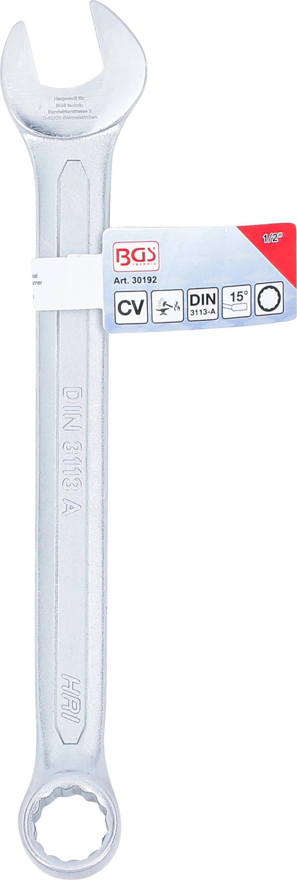 BGS technic Maul-Ringschlssel | SW 1/2"