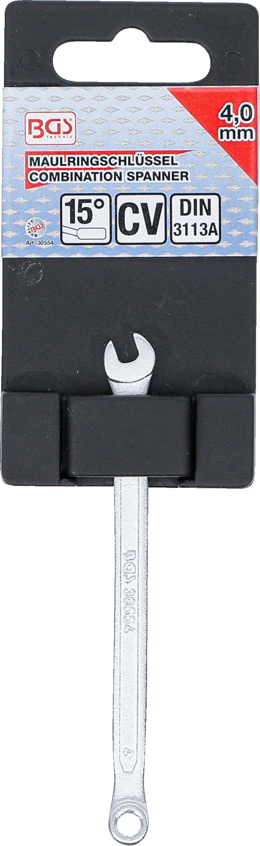 BGS Maul-Ringschlssel | SW 4 mm