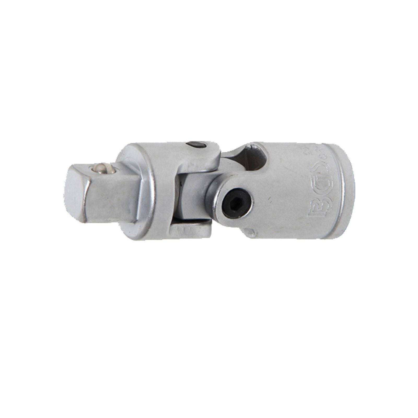 Ein universeller Metall-Gelenk-Sockel-Adapter für Werkzeuge, der die Verbindung zwischen verschiedenen Größen von Steckschlüsselköpfen ermöglicht.