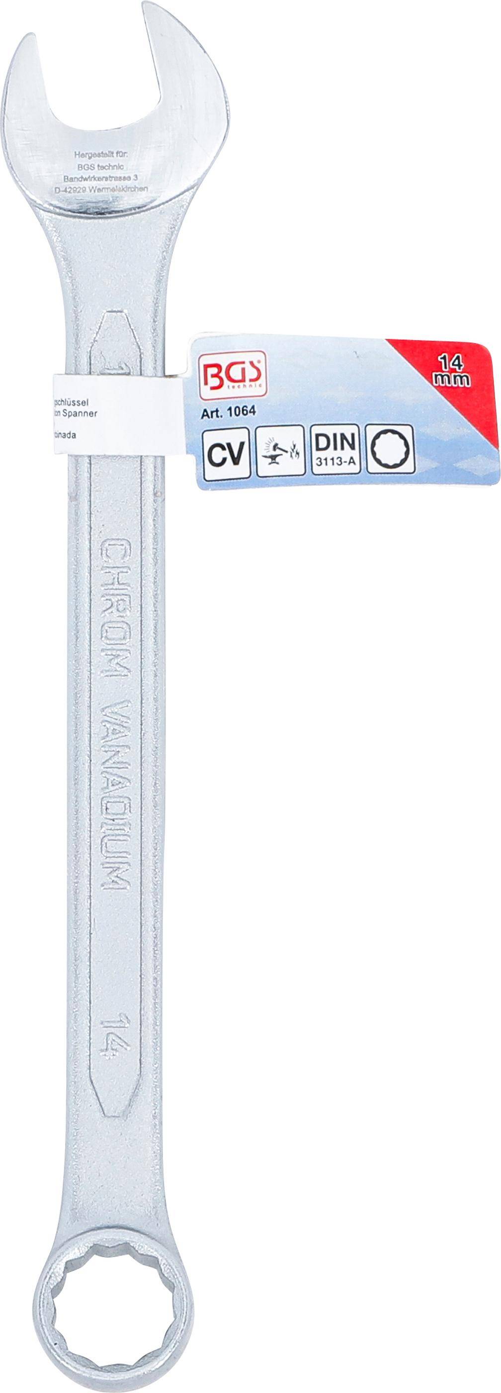 BGS Maul-Ringschlüssel | SW 14 mm