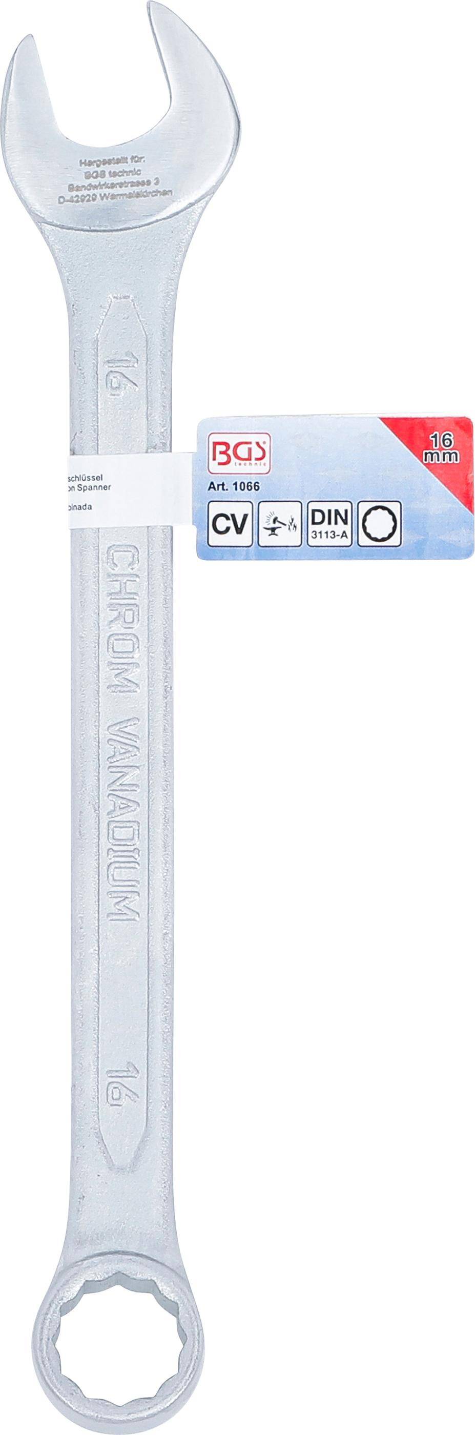 BGS Maul-Ringschlssel | SW 16 mm