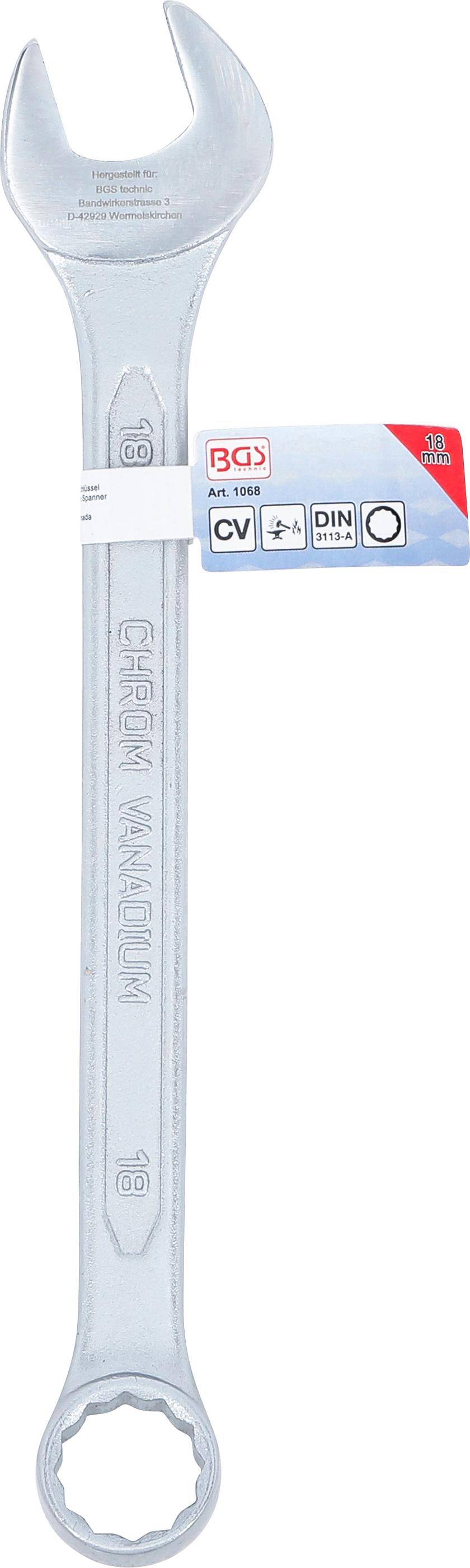 BGS technic Maul-Ringschlssel | SW 18 mm