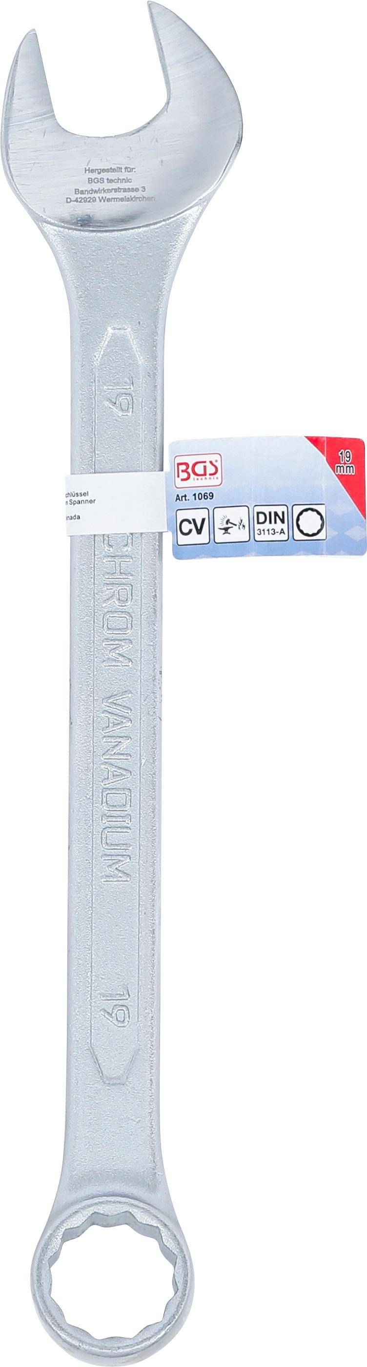 BGS Maul-Ringschlssel | SW 19 mm
