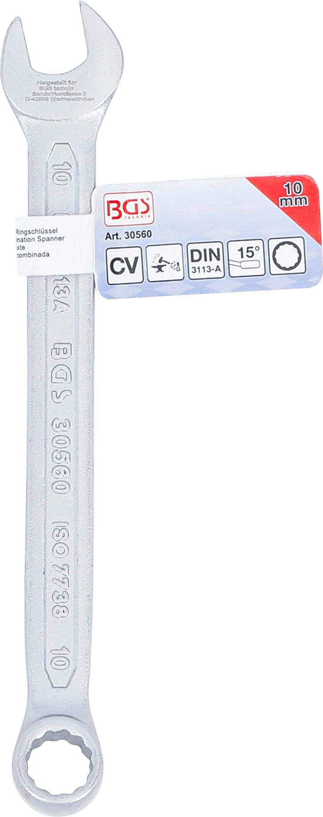 BGS Maul-Ringschlüssel | SW 10 mm