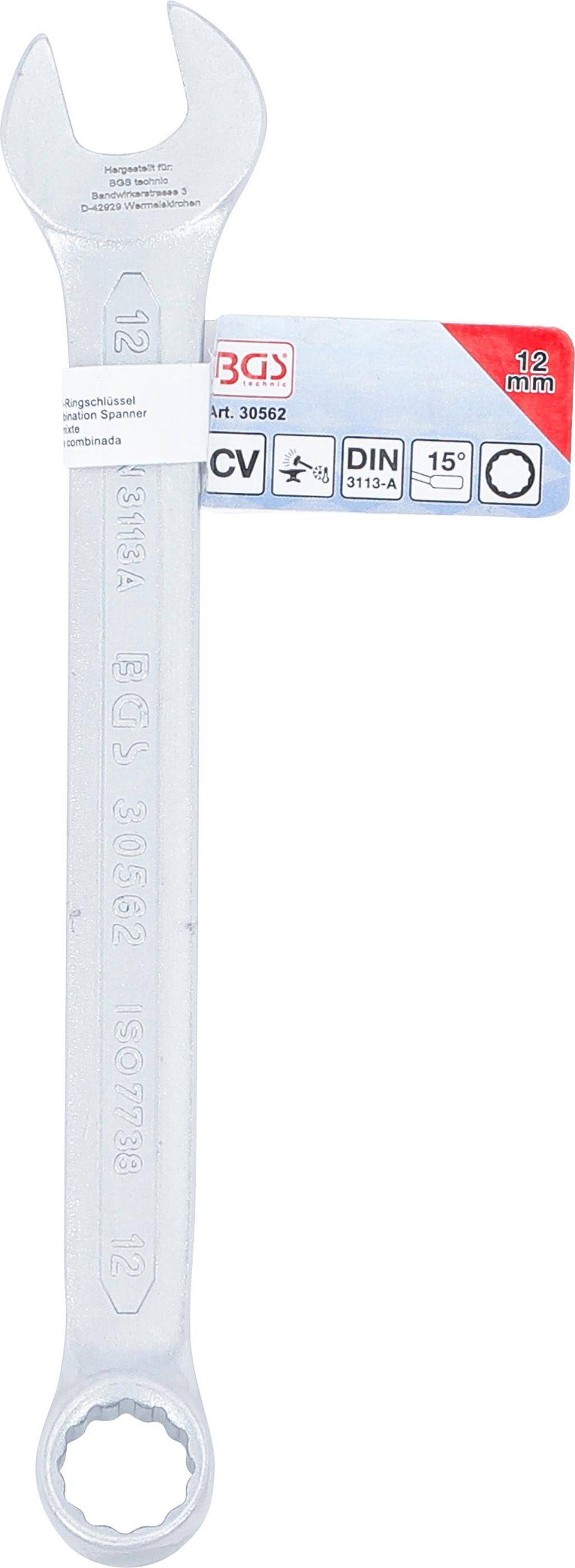 BGS technic Maul-Ringschlssel | SW 12 mm