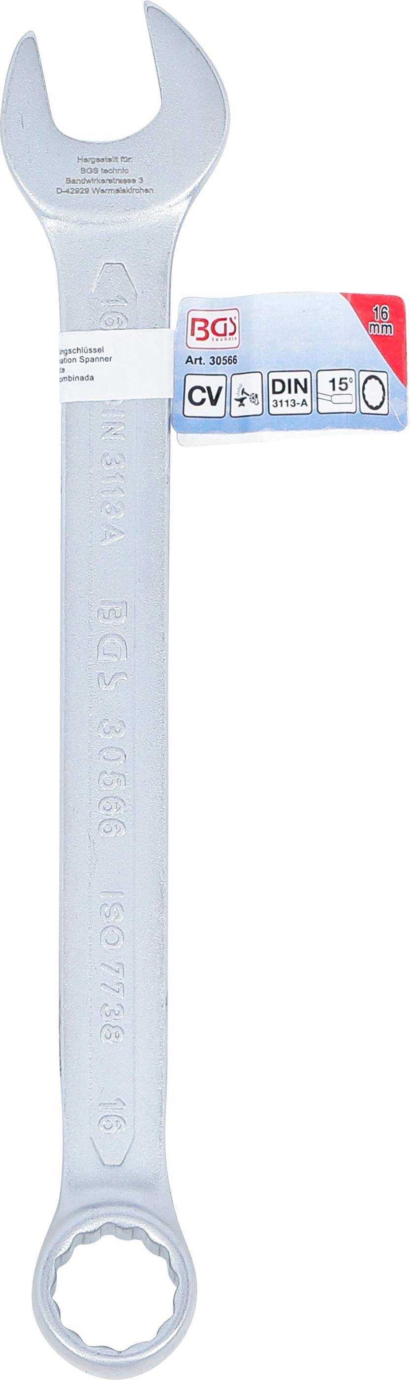 BGS Maul-Ringschlssel | SW 16 mm