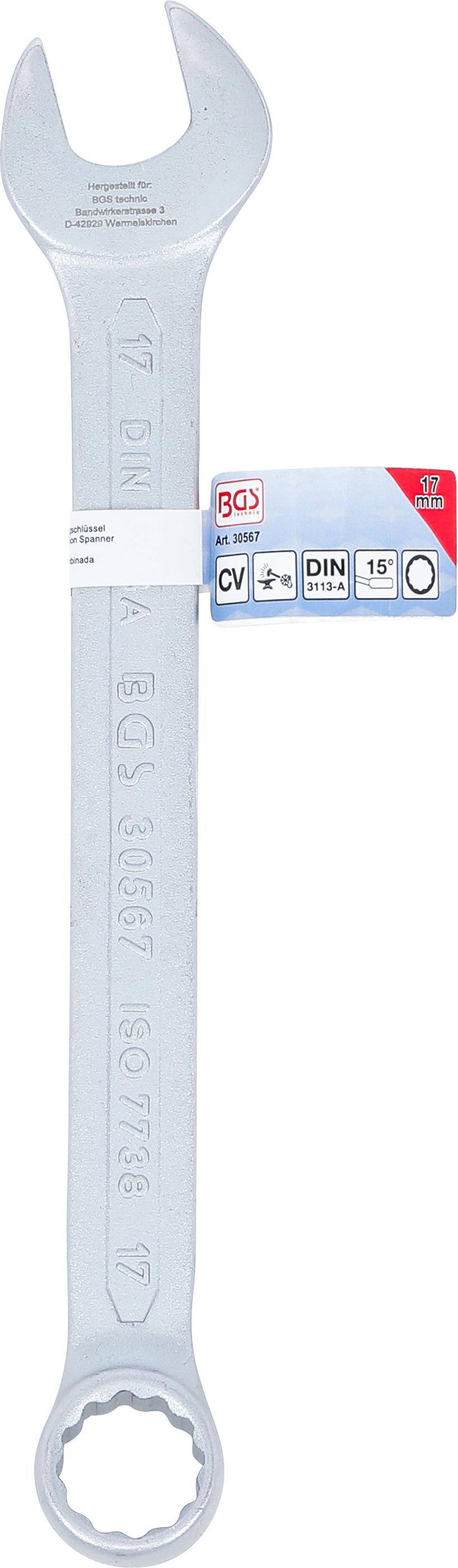 BGS Maul-Ringschlssel | SW 17 mm