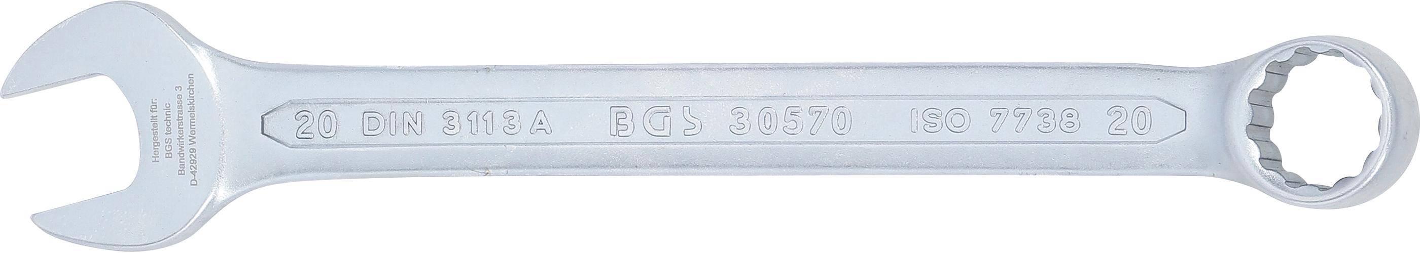 BGS technic Maul-Ringschlssel | SW 20 mm