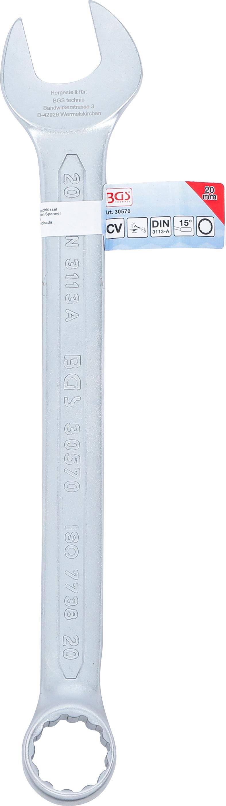 BGS technic Maul-Ringschlssel | SW 20 mm