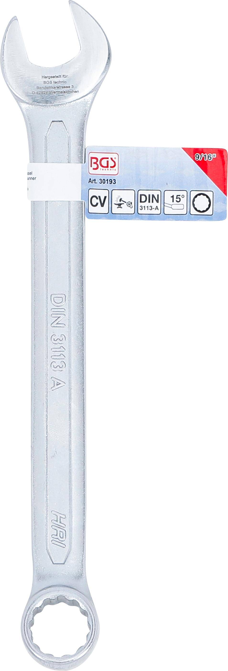 BGS technic Maul-Ringschlssel | SW 9/16"