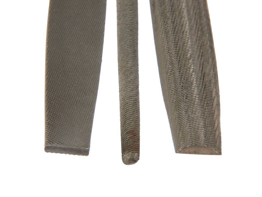 BGS TECHNIC Feilen-Satz, 200 mm, Hieb 2, 3-teilig