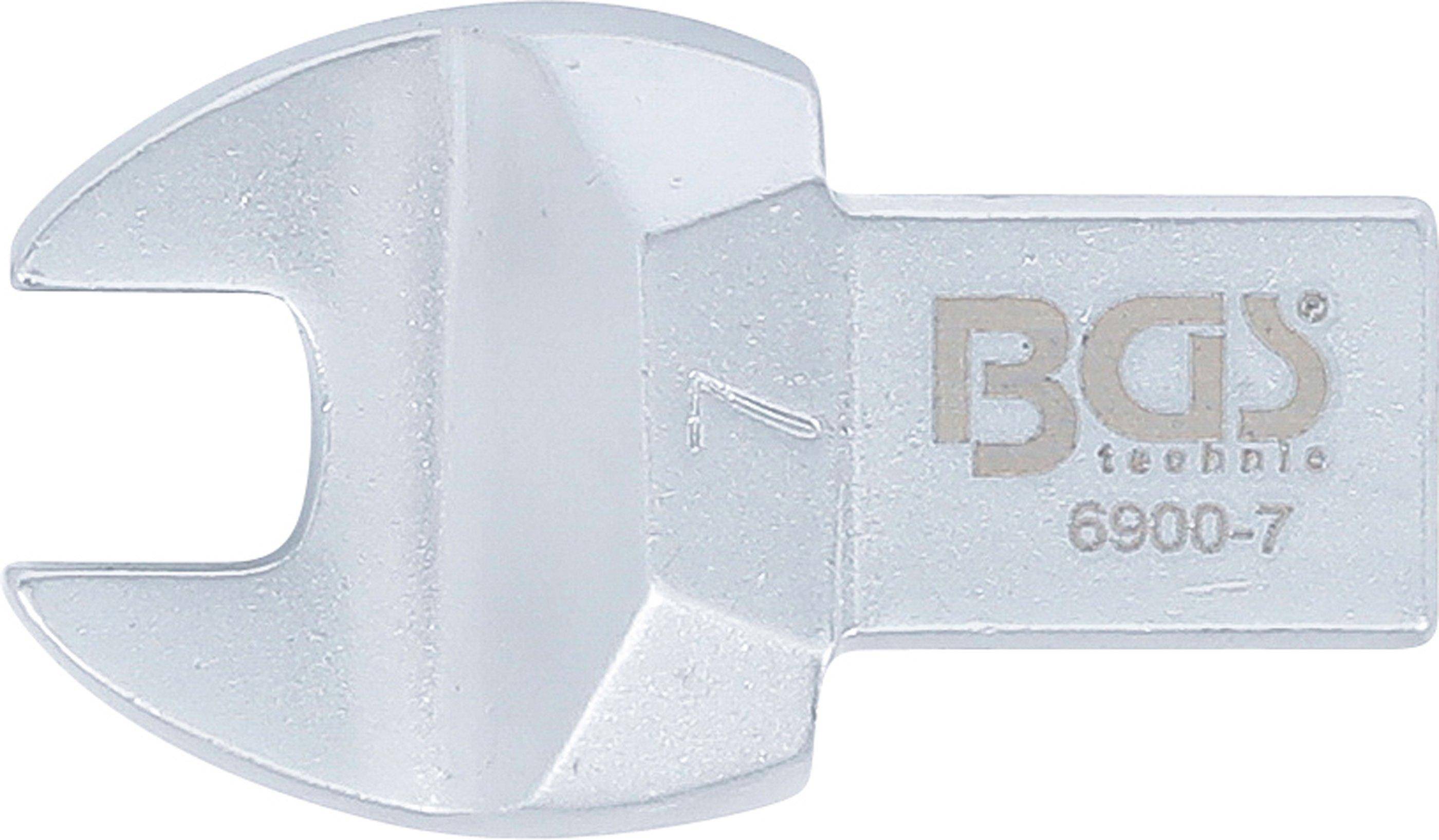 BGS Einsteck-Maulschlüssel | 7 mm | Aufnahme 9 x 12 mm