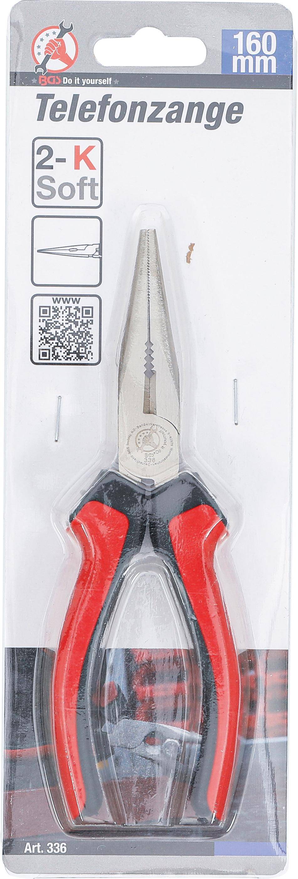 BGS Do It Yourself Telefonzange | gerade | 160 mm