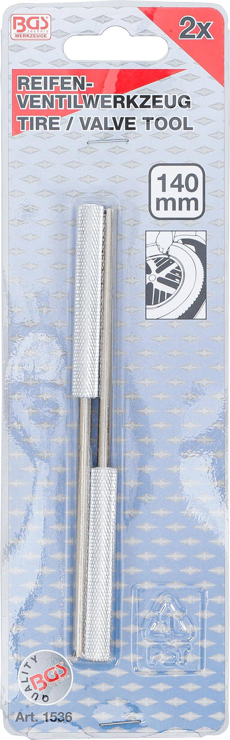 BGS technic Reifen-Ventilwerkzeug | 2-tlg.