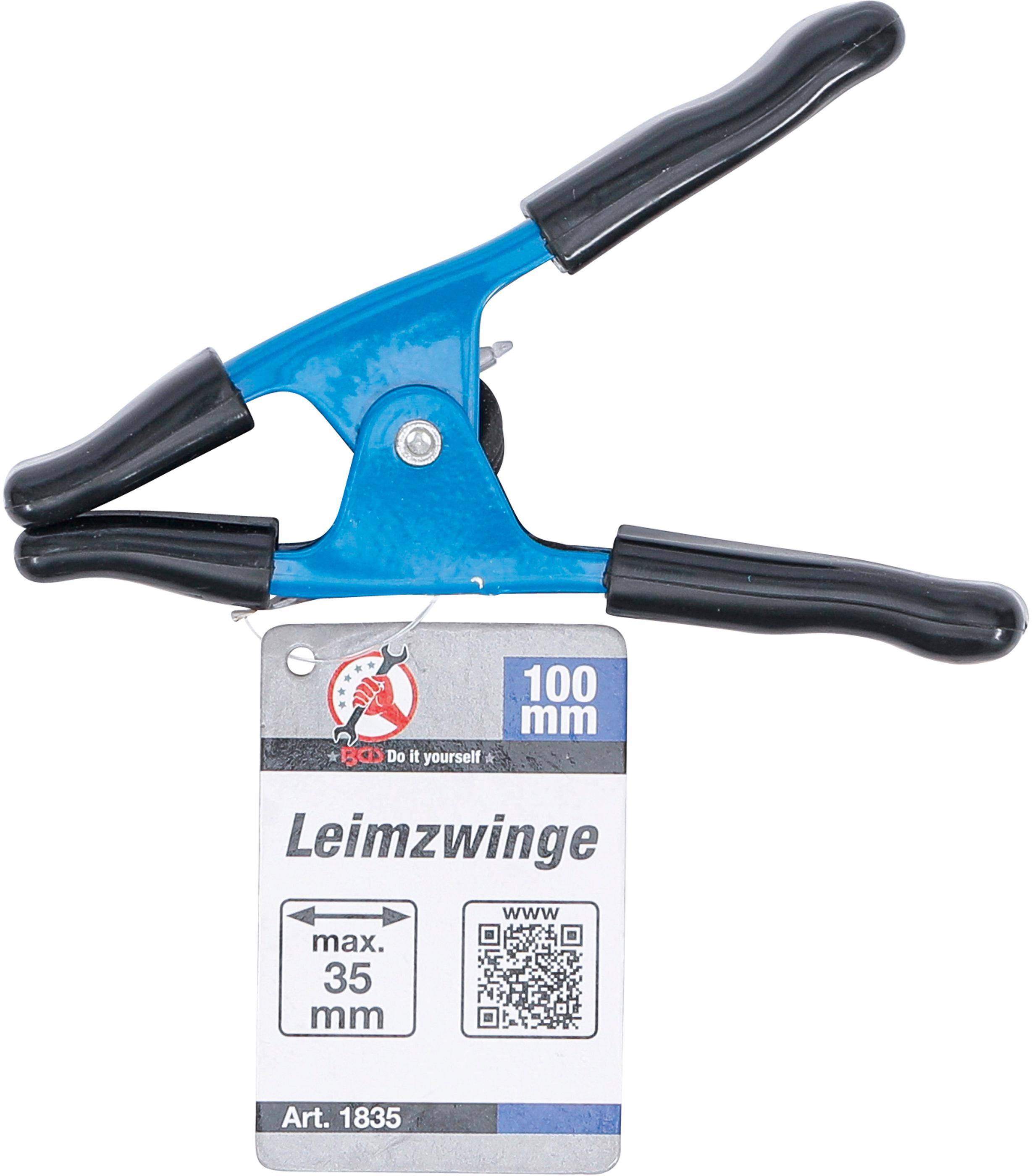 BGS Diy Leimzwinge aus Metall | 100 mm