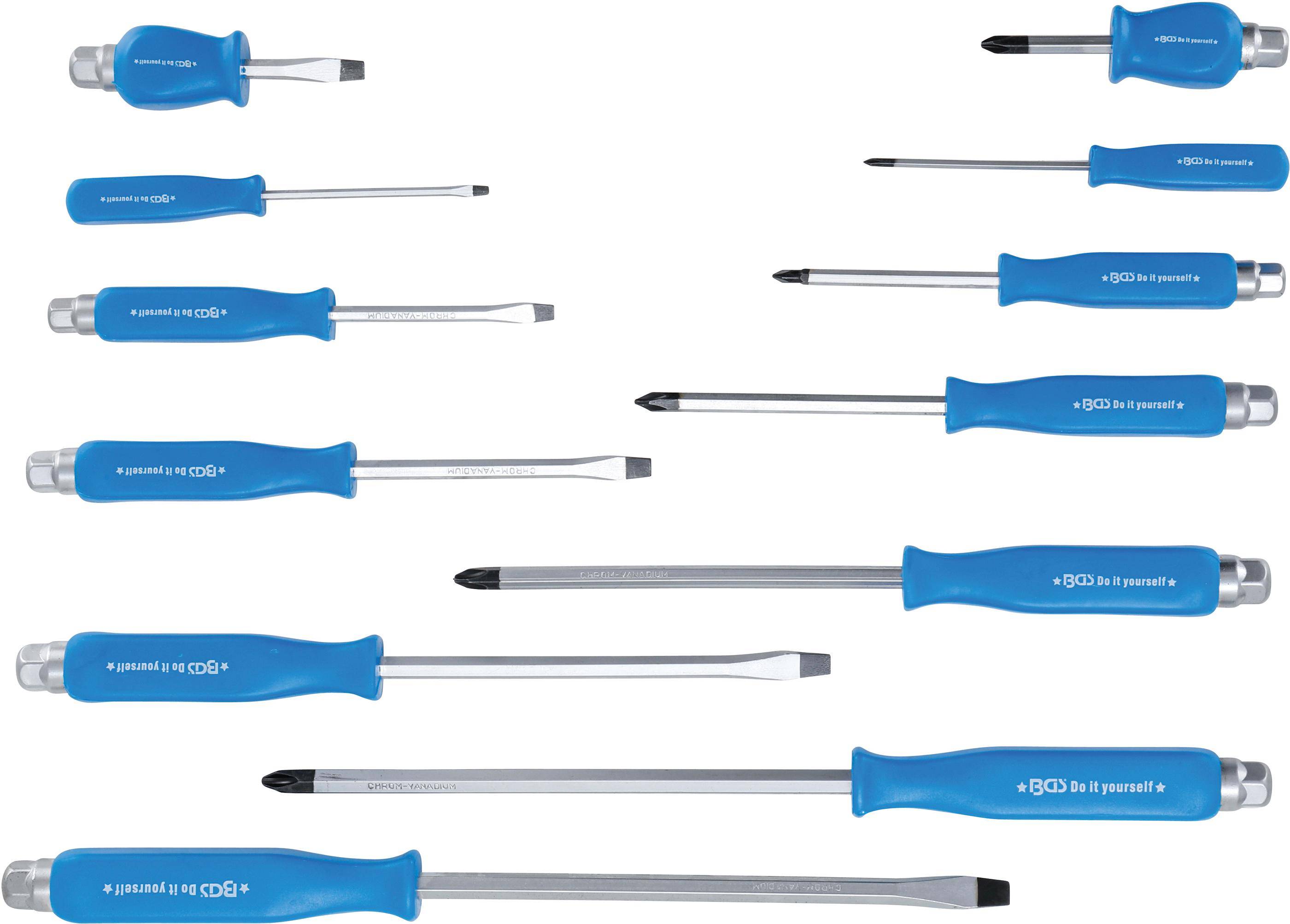 BGS Do It Yourself Schraubendreher-Satz | 12-tlg.