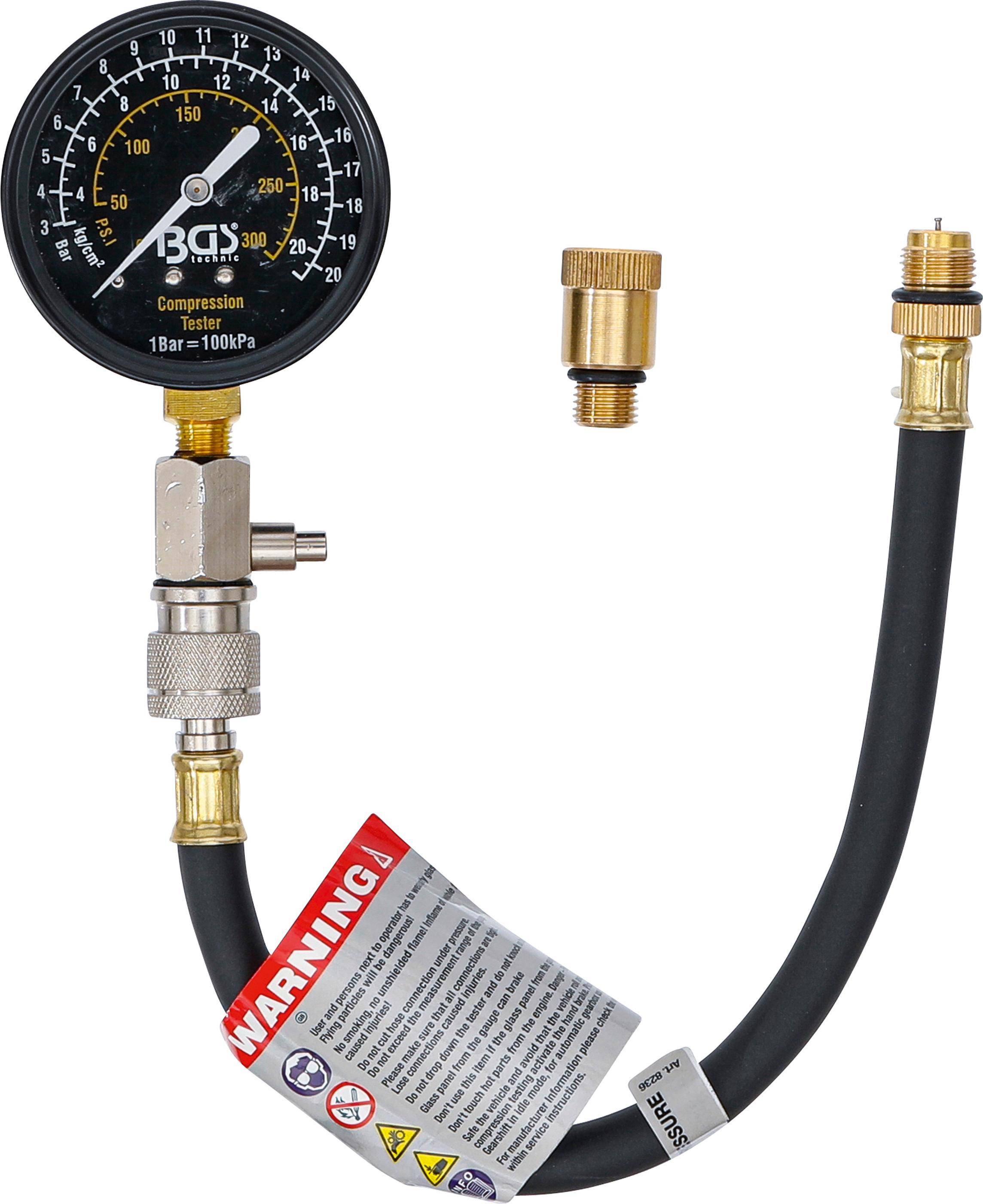 BGS technic Kompressionstester | M12 + M14