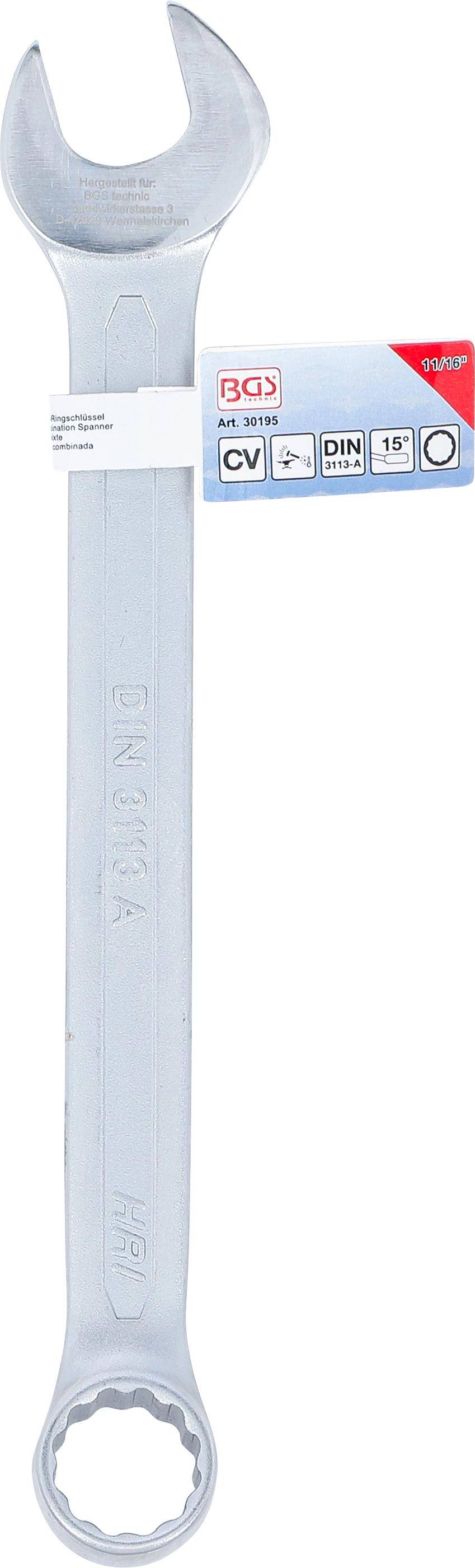 BGS technic Maul-Ringschlssel | SW 11/16"