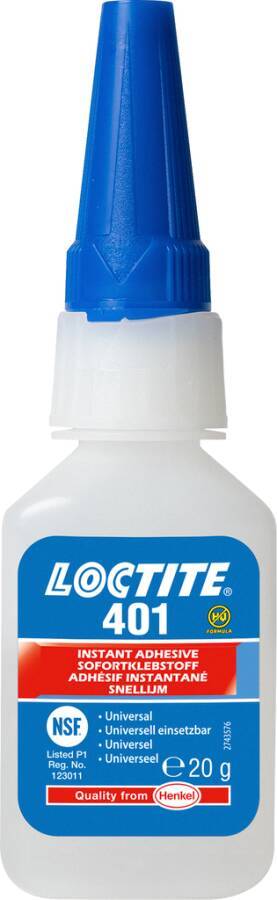 Sofortkleber Universal Loctite 401 1919341 Gebindeart Flasche Inhalt 20 g