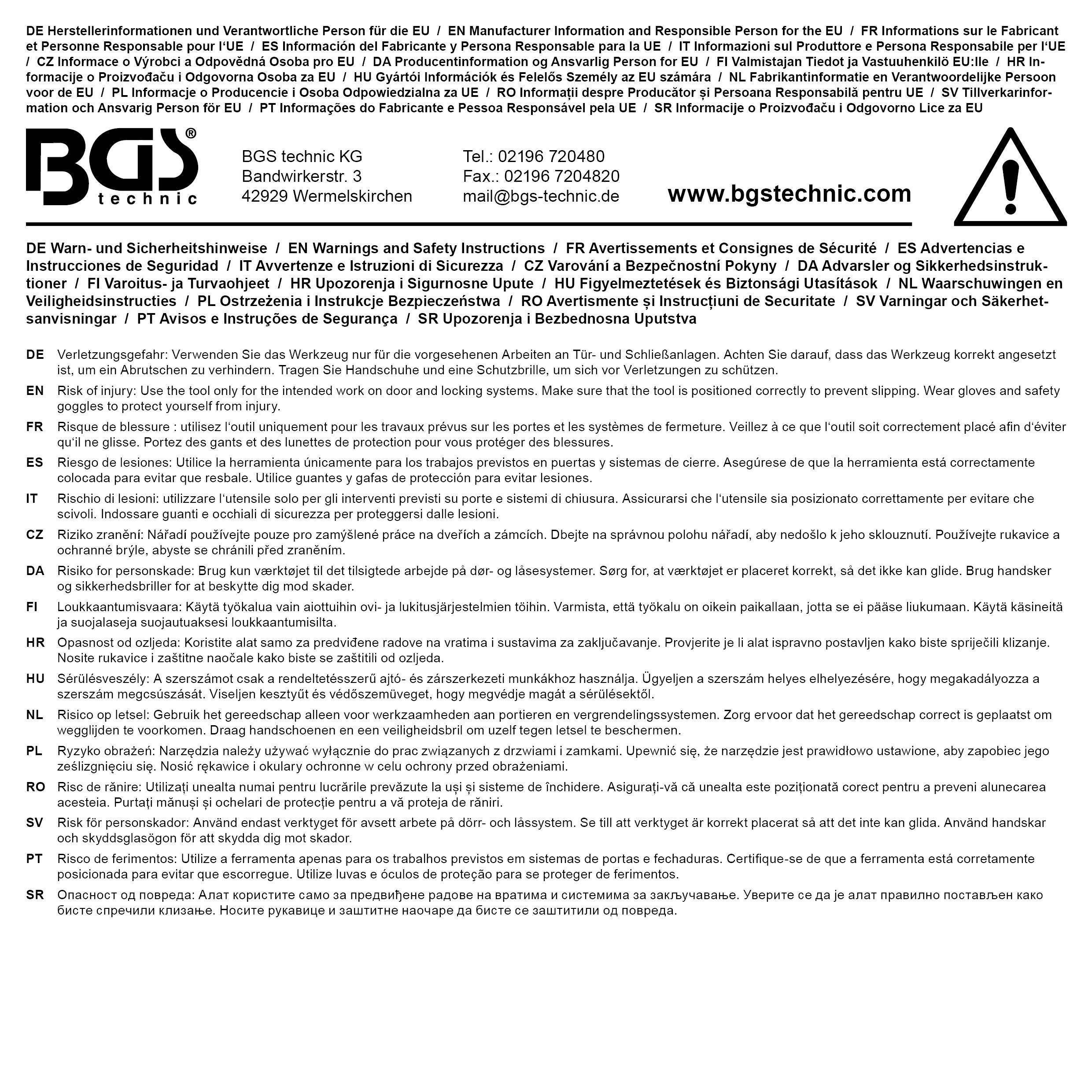 BGS technic Druckkissen-Satz | 5-tlg.