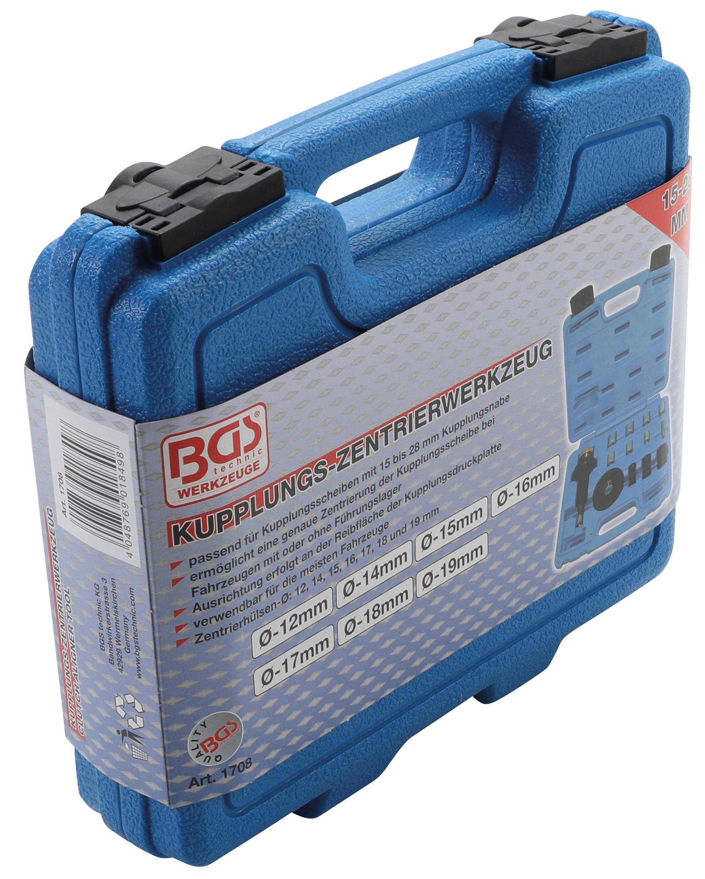 BGS technic Kupplungs-Zentrierwerkzeug-Satz