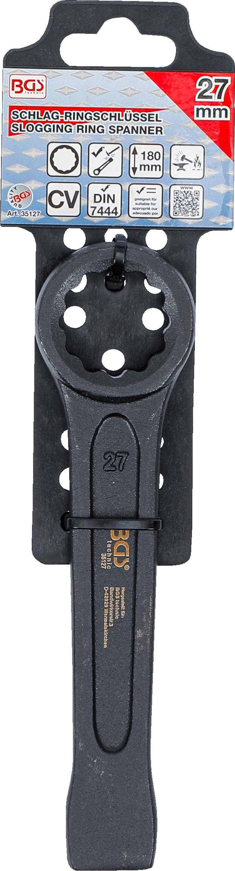BGS Schlag-Ringschlssel | SW 27 mm