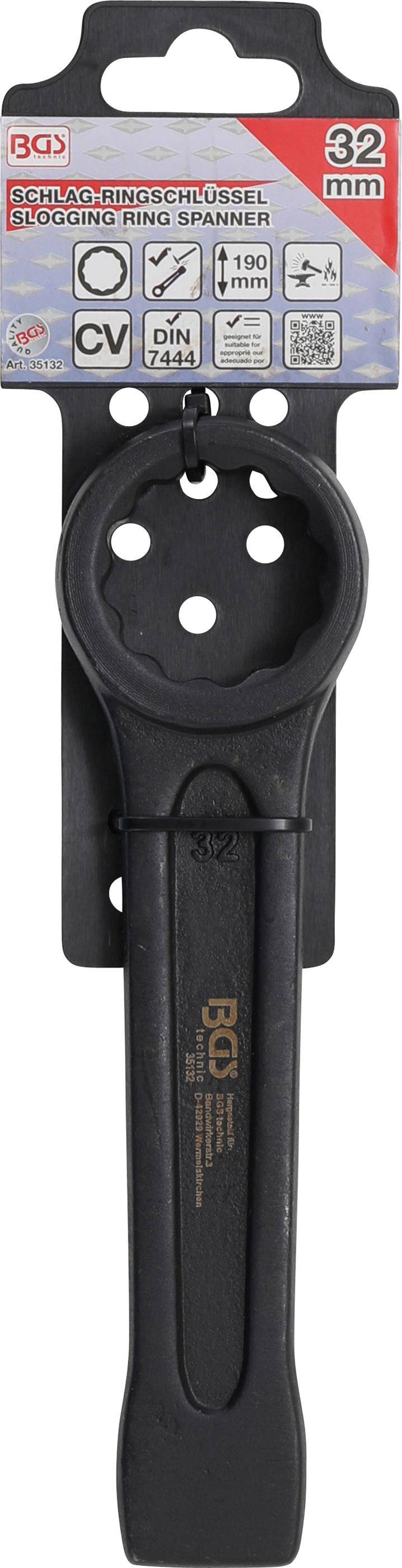 BGS Schlag-Ringschlssel | SW 32 mm