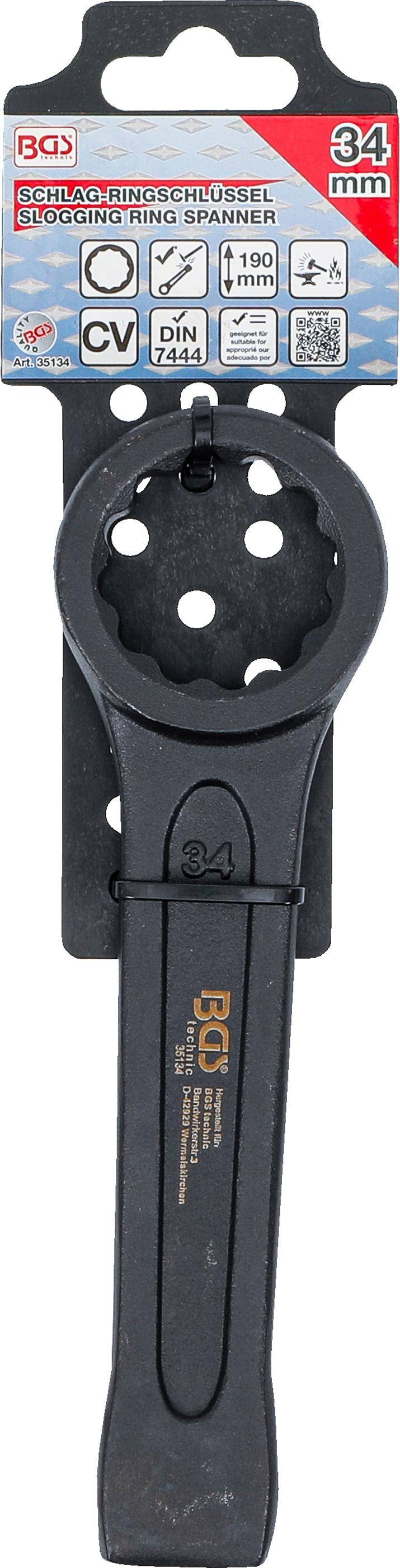 BGS technic Schlag-Ringschlssel | SW 34 mm