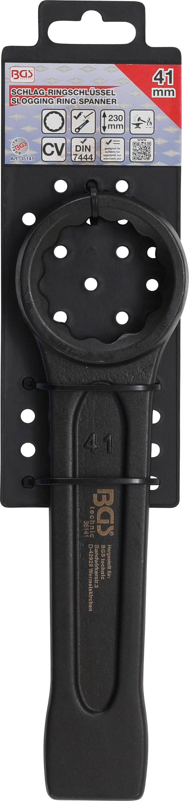 BGS Schlag-Ringschlüssel | SW 41 mm