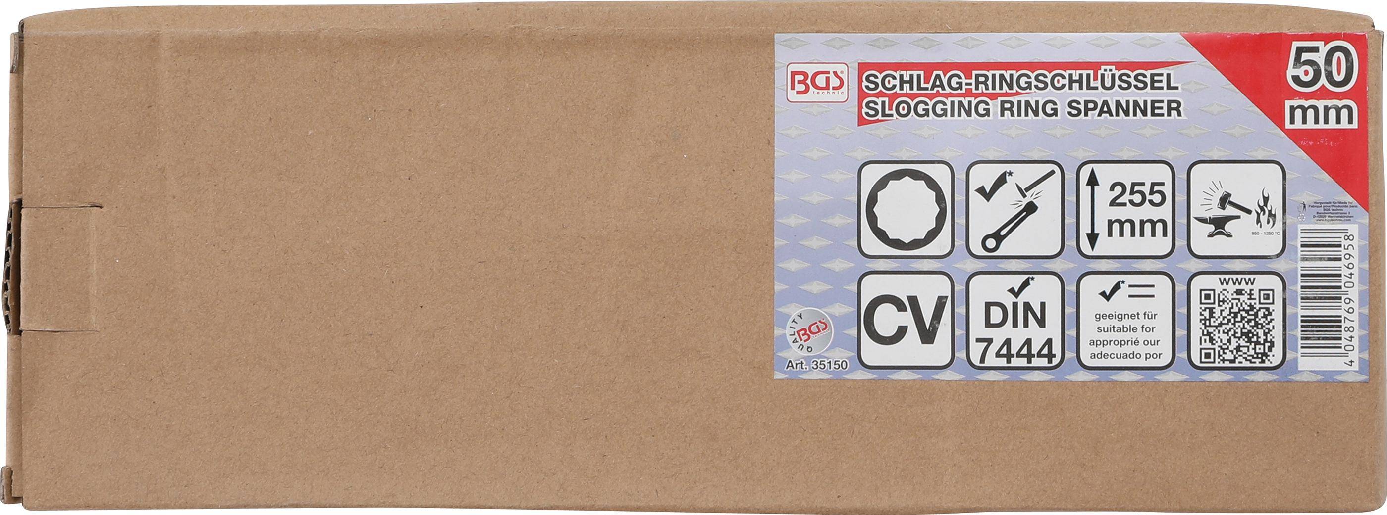 BGS Schlag-Ringschlüssel | SW 50 mm