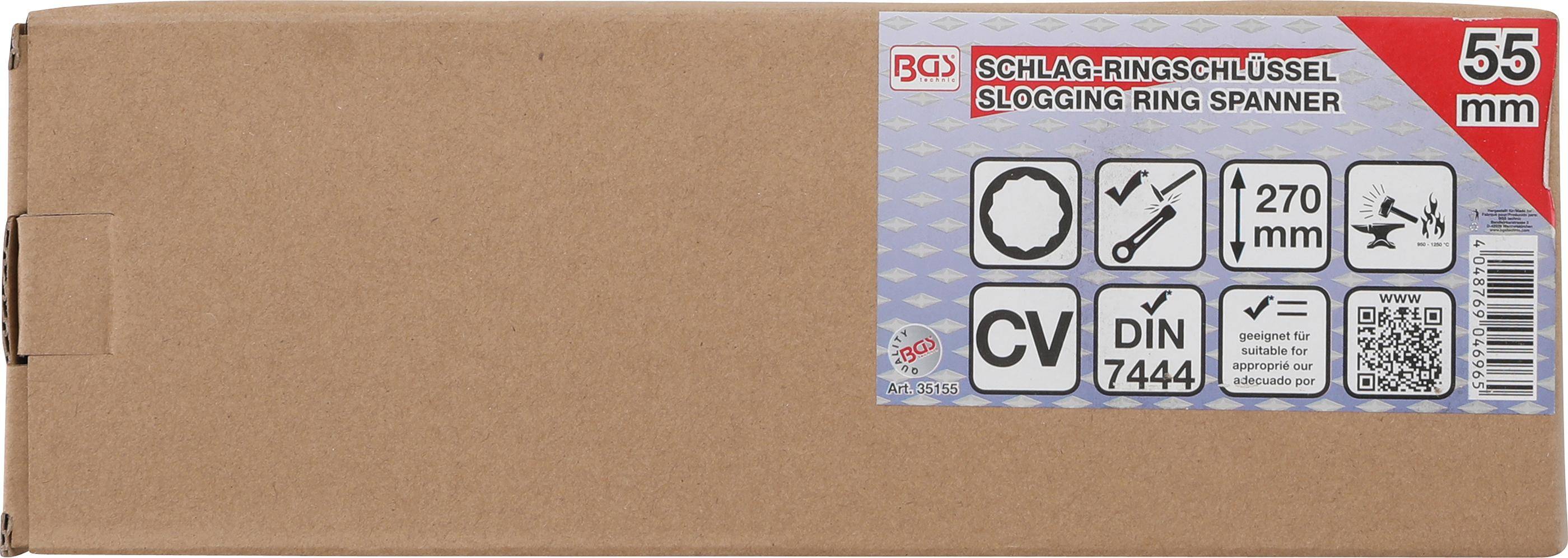 BGS Schlag-Ringschlssel | SW 55 mm