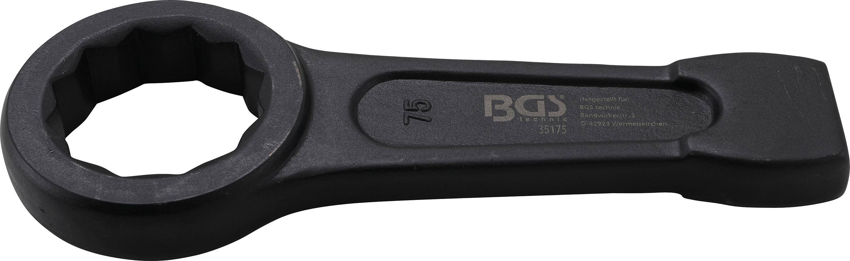 BGS technic Schlag-Ringschlssel | SW 75 mm